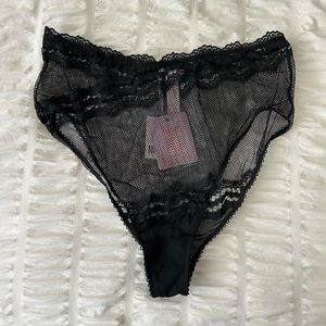 NWT Savage X Fenty High-Waisted Mesh Underwear